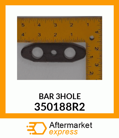 BAR 3HOLE 350188R2