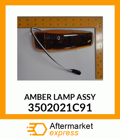 AMBER LAMP ASSY 3502021C91