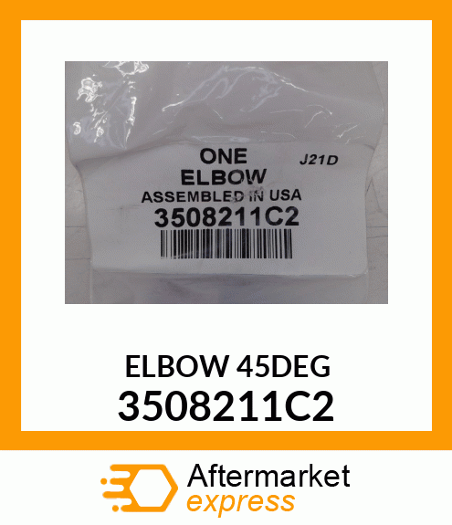 ELBOW 45DEG 3508211C2