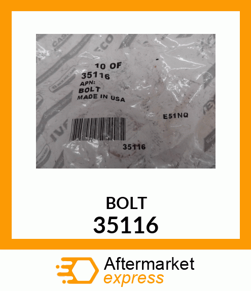 BOLT 35116