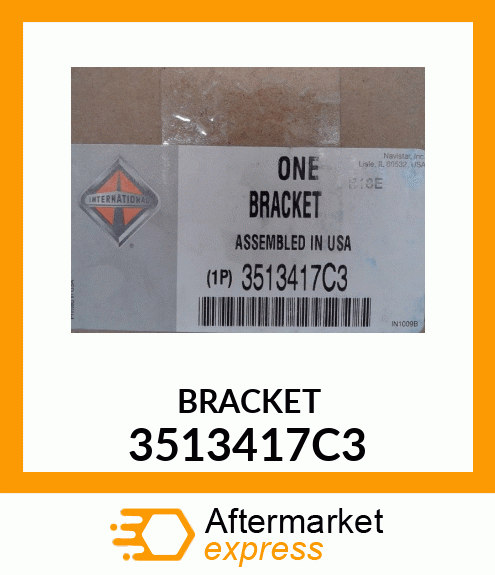 BRACKET 3513417C3