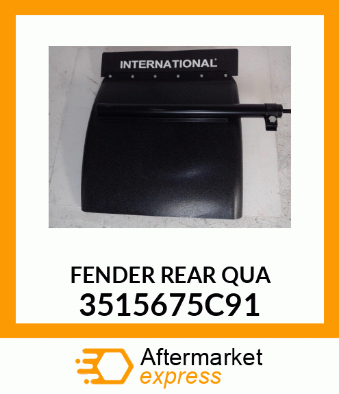 FENDER REAR QUA 3515675C91