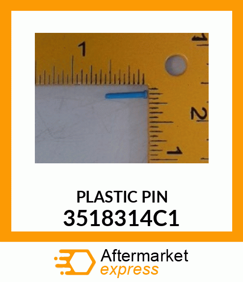 PLASTIC PIN 3518314C1