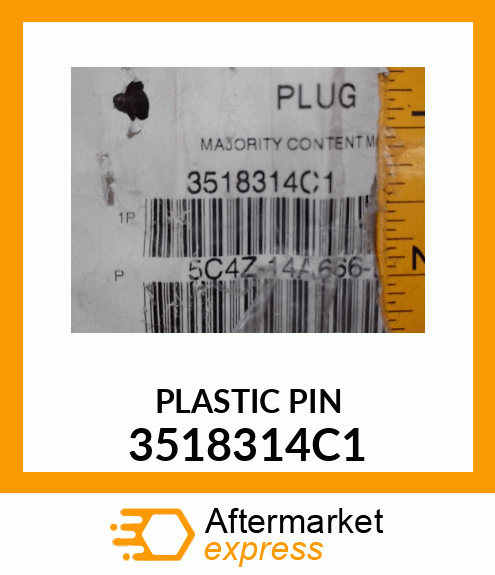 PLASTIC PIN 3518314C1