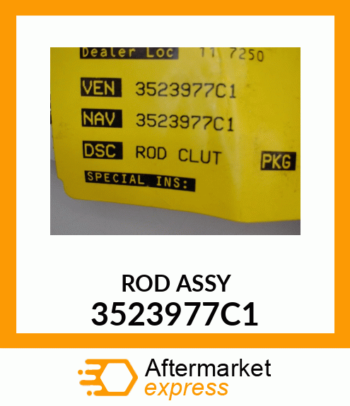 ROD ASSY 3523977C1