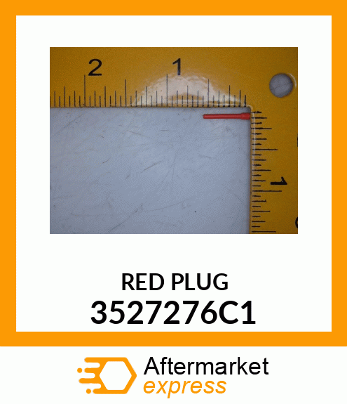 RED PLUG 3527276C1