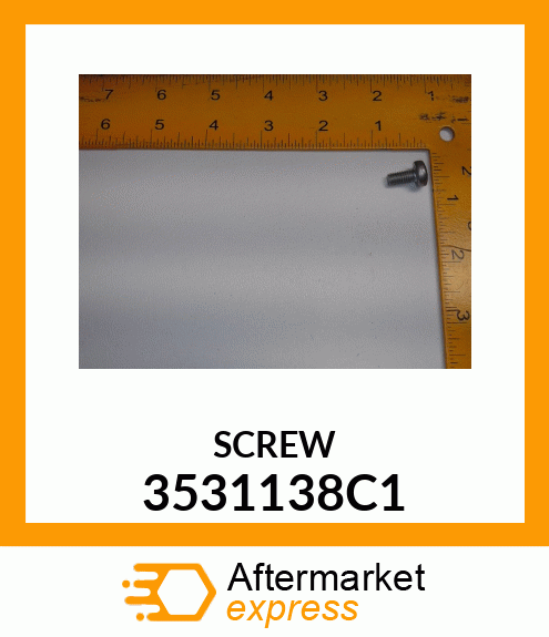 SCREW 3531138C1