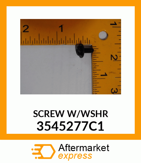 SCREW W/WSHR 3545277C1