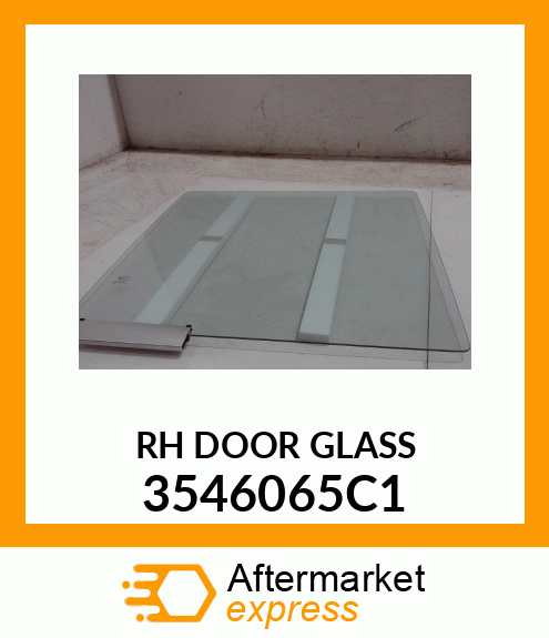 RH DOOR GLASS 3546065C1