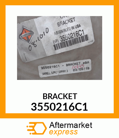 BRACKET 3550216C1