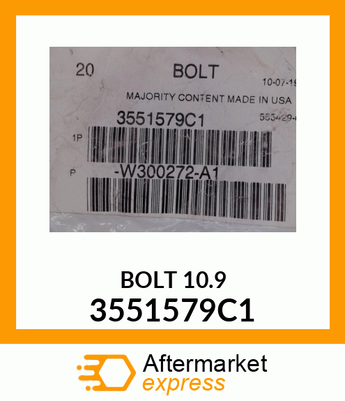 BOLT 10.9 3551579C1