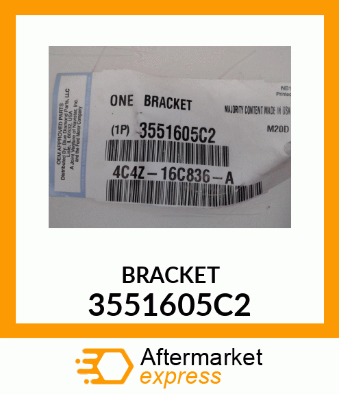 BRACKET 3551605C2