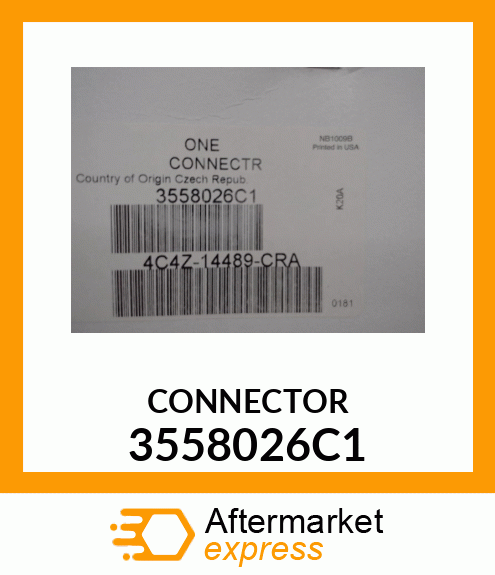 CONNECTOR 3558026C1