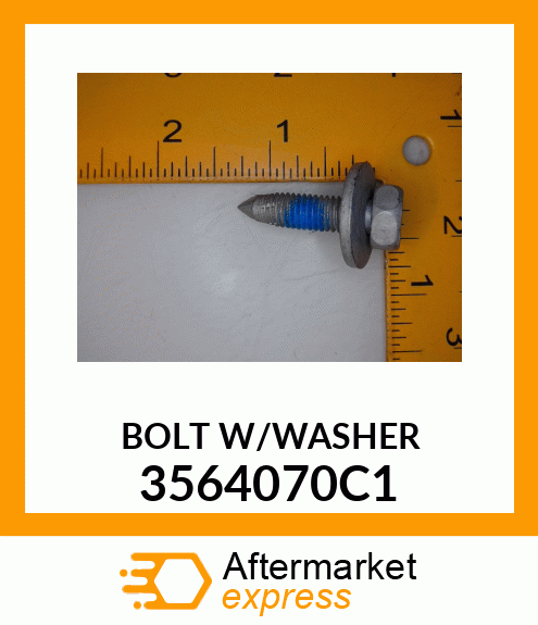 BOLT W/WASHER 3564070C1