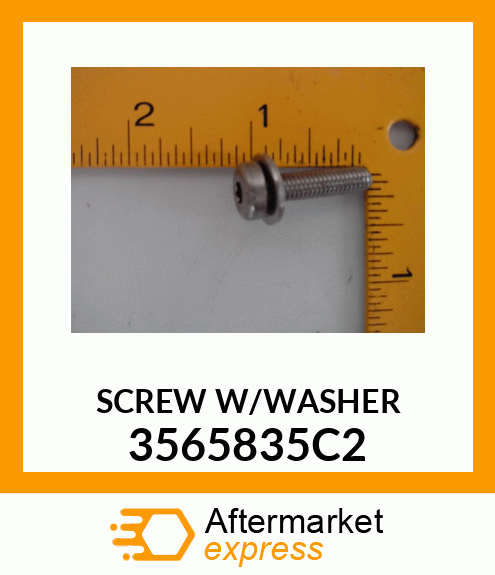 SCREW W/WASHER 3565835C2