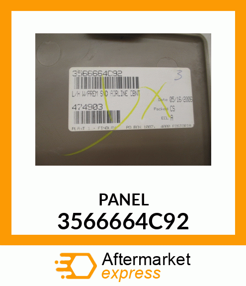 PANEL 3566664C92