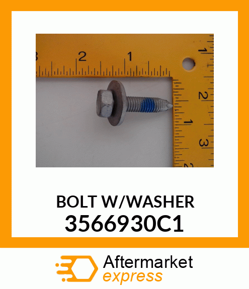 BOLT W/WASHER 3566930C1