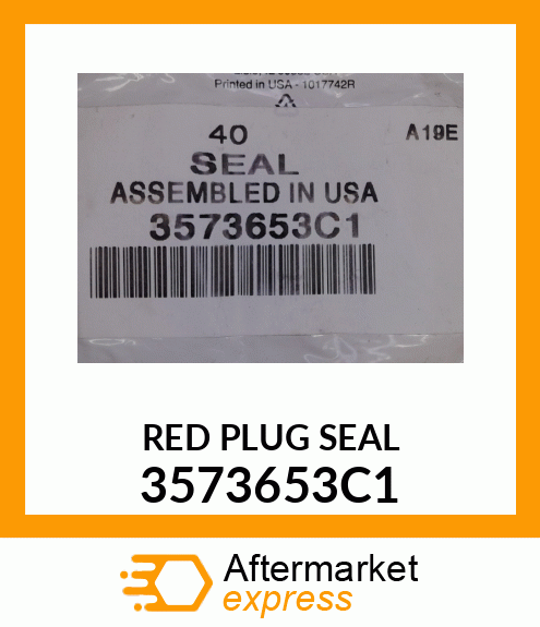 RED PLUG SEAL 3573653C1