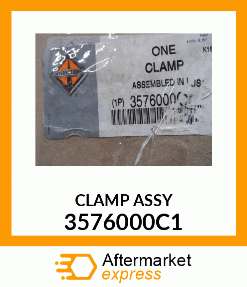 CLAMP ASSY 3576000C1