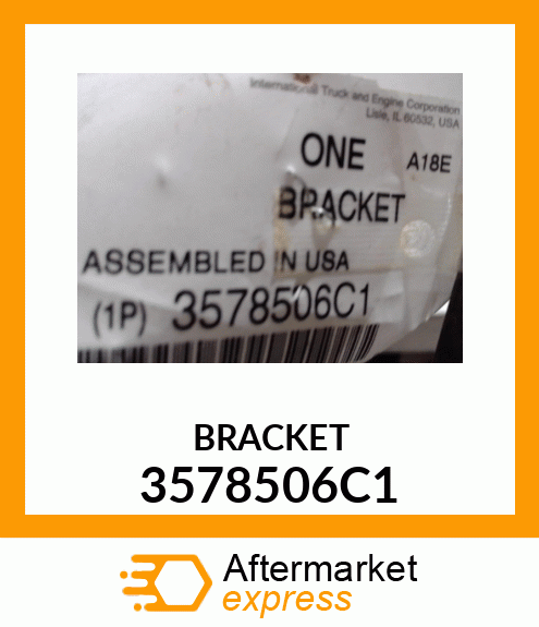 BRACKET 3578506C1