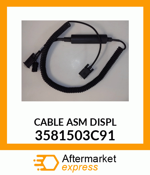 CABLE ASM DISPL 3581503C91