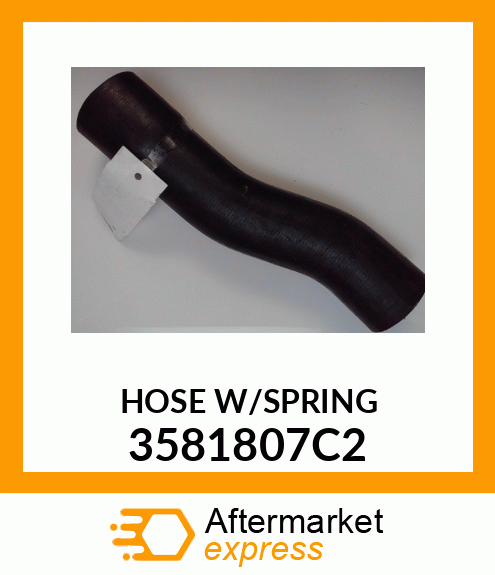 HOSE W/SPRING 3581807C2