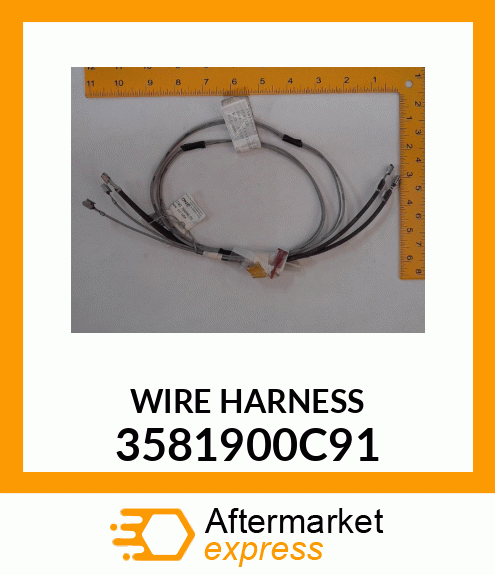 WIRE HARNESS 3581900C91