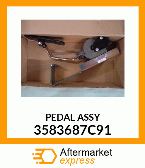 PEDAL ASSY 3583687C91