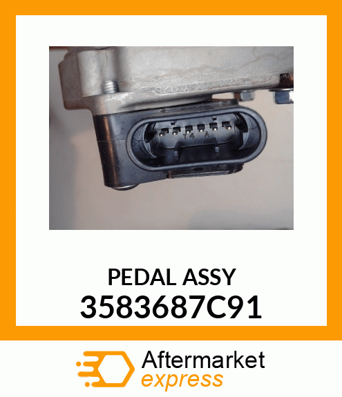 PEDAL ASSY 3583687C91