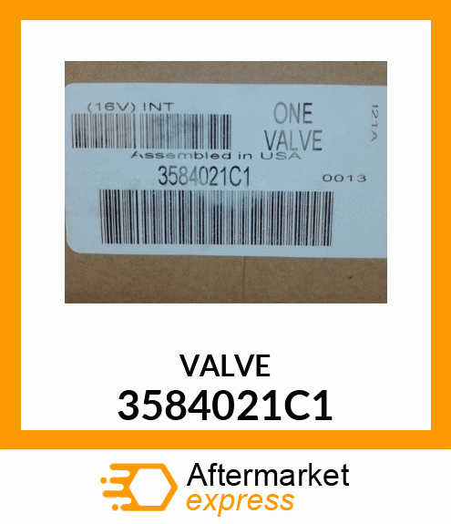 VALVE 3584021C1