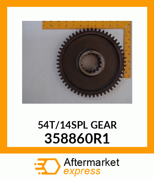 54T/14SPL GEAR 358860R1