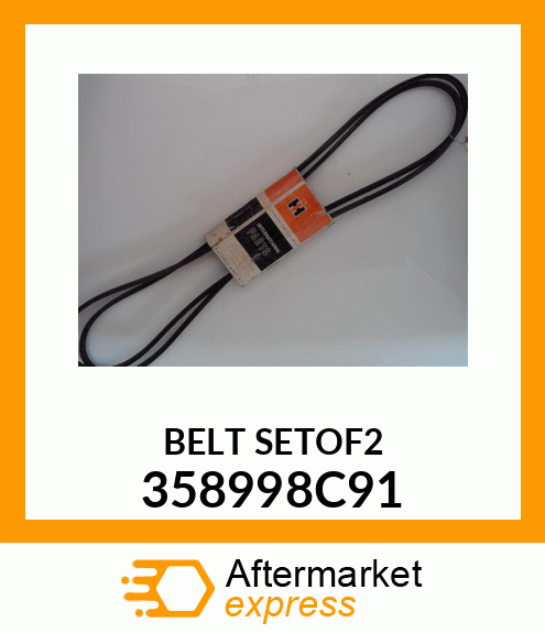 BELT SETOF2 358998C91