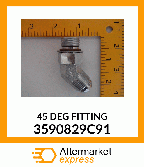 45 DEG FITTING 3590829C91