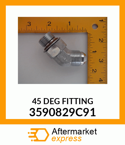 45 DEG FITTING 3590829C91