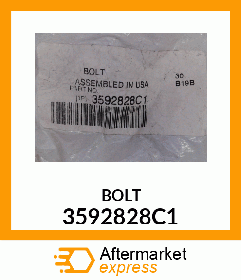 BOLT 3592828C1