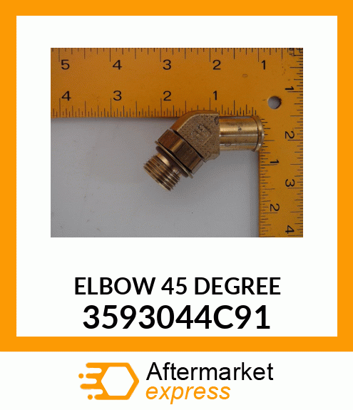 ELBOW 45 DEGREE 3593044C91