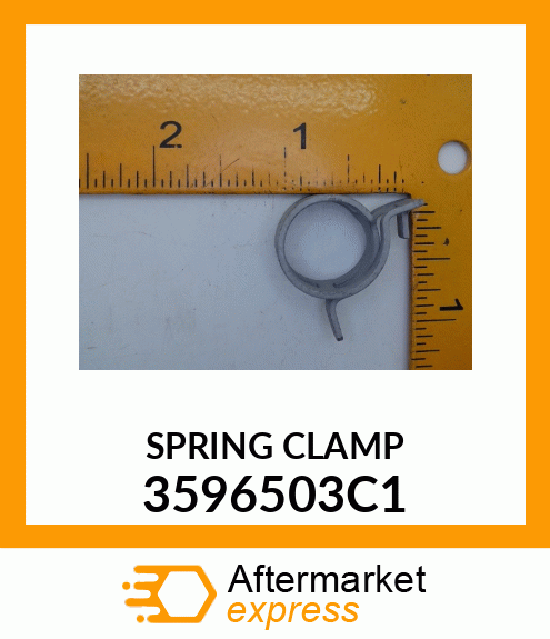 SPRING CLAMP 3596503C1