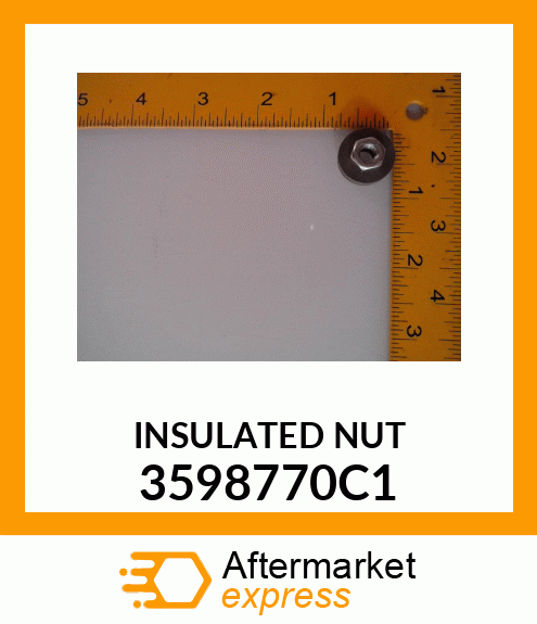 INSULATED NUT 3598770C1