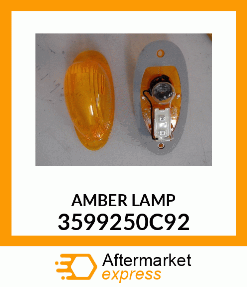 AMBER LAMP 3599250C92