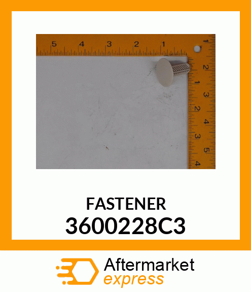 FASTENER 3600228C3