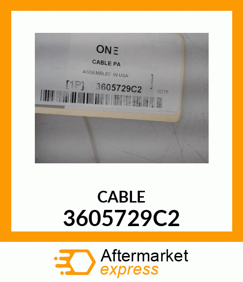 CABLE 3605729C2