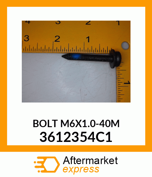 BOLT M6X1.0-40M 3612354C1