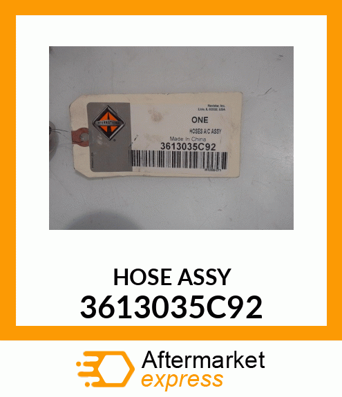 HOSE ASSY 3613035C92