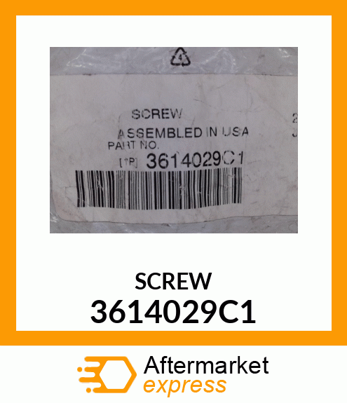 SCREW 3614029C1