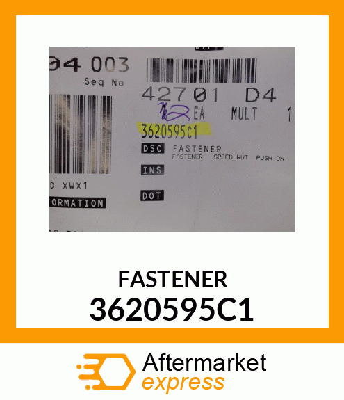 FASTENER 3620595C1