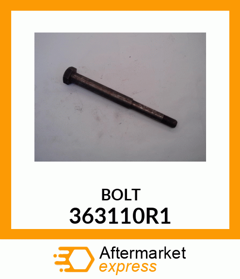 BOLT 363110R1