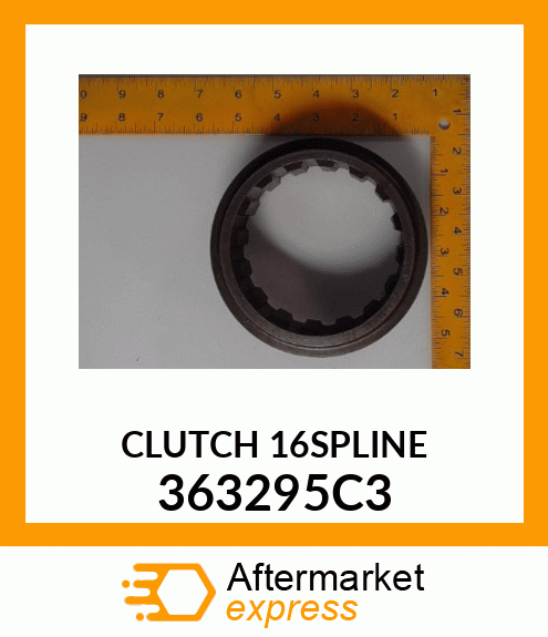 CLUTCH 16SPLINE 363295C3