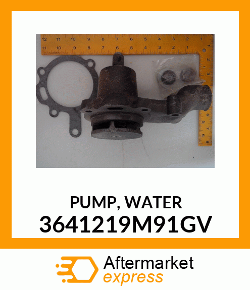 PUMP, WATER 3641219M91GV