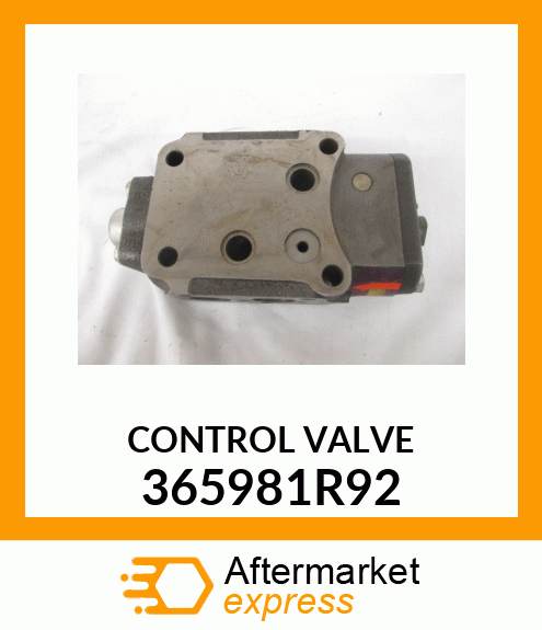 CONTROL VALVE 365981R92