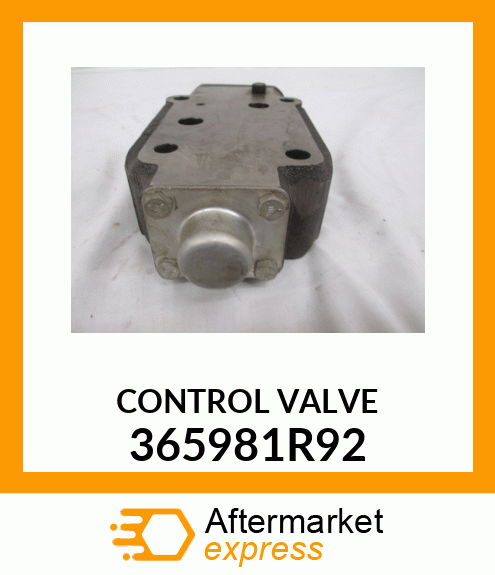 CONTROL VALVE 365981R92